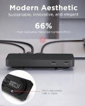 Lenovo USB-C Dual Display Travel Dock - 7 Ports