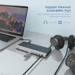 WAVLINK 4K USB C Dock with Triple Display