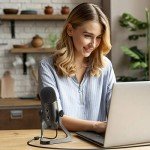 FIFINE K678 USB Podcast Microphone for Recording