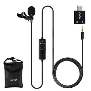 Movo LV1-USB Universal Lavalier Microphone