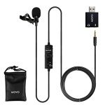 Movo LV1-USB Universal Lavalier Microphone