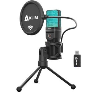 KLIM Muse Wireless Gaming Microphone - Versatile & Professional