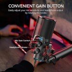 CMTECK USB Condenser Microphone for Streaming and Gaming