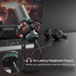 CMTECK USB Condenser Microphone for Streaming and Gaming