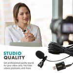 Movo LV1-USB Universal Lavalier Microphone