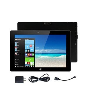 ZAOFEPU 10 Inch Tablet Windows 11 Home W101, 4G&WiFi&Bluetooth Tablets PC RAM 6GB+ ROM 64GB, Pixel 800 x1280, 2MP+5MP Dual Camera, 6000mAh Large Capacity Battery Black Tablet Computer