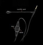 V-MODA BoomPro Detachable Flexible Headphone Microphone