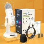 ZealSound USB Gaming Microphone with Noise Cancelation