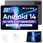 ECOPAD 11" Android 14 Tablet with Case