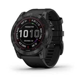 Garmin fenix 7X Solar Adventure Smartwatch - Black