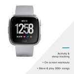 Fitbit Versa Smartwatch - Gray/Silver Aluminium