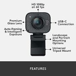 Logitech StreamCam Full HD Webcam for Creators