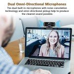 NexiGo N980P 1080P 60FPS Webcam with Microphone