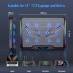 Trullypine 12-Fan Portable Laptop Cooling Pad