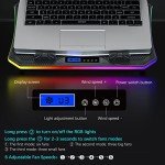 TopMate C12 RGB Laptop Cooling Pad with Phone Holder