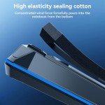RGB Gaming Laptop Cooling Pad with Adjustable Height