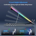 Trullypine 12-Fan Portable Laptop Cooling Pad