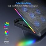 Trullypine 12-Fan Portable Laptop Cooling Pad