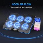 LIANGSTAR Laptop Cooling Pad with Adjustable Fans