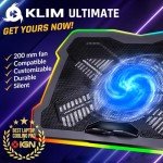 KLIM Ultimate RGB Laptop Cooling Pad - 17" Compatible
