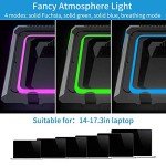 High-Speed Gaming Laptop Cooling Pad with Lights