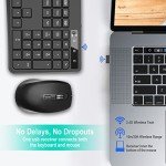 Ergonomic Wireless Keyboard and Mouse Combo