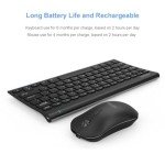 Arteck Wireless Keyboard and Mouse Combo – Slim Design