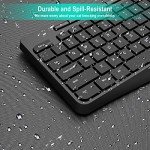 Ergonomic Wireless Keyboard and Mouse Combo
