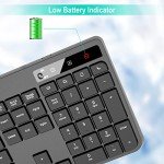 Ergonomic Wireless Keyboard and Mouse Combo