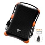 Silicon Power 2TB Rugged USB-C External Hard Drive