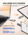MFi Certified 128GB USB Flash Drive for iPhone