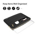 MOSISO Black Laptop Sleeve for 13-14 Inch Macs