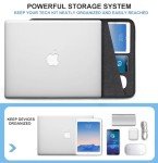 15.6" Water-Resistant Shockproof Laptop Sleeve Black