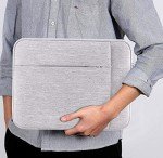 Lacdo Gray Laptop Sleeve for 13-Inch Devices