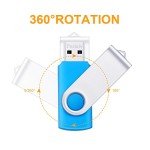 16GB USB 2.0 Swivel Flash Drive 10-Pack