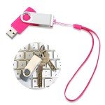 16GB USB 2.0 Swivel Flash Drive 10-Pack