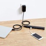 Amazon Basics 10-Port USB 3.0 Hub with Adapter