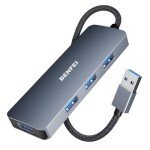 BENFEI 4-Port Ultra-Slim USB 3.0 Hub