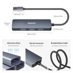 BENFEI 4-Port Ultra-Slim USB 3.0 Hub