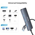 BENFEI 4-Port Ultra-Slim USB 3.0 Hub