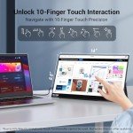 InnoView 15.6'' 4K Touchscreen Portable Monitor