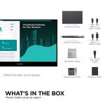 ViewSonic 15.6" 1080p Portable Touch Monitor