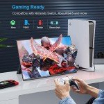 CUIUIC 14" FHD Touchscreen Monitor with Speakers