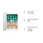 Apple 9.7" iPad Wi-Fi, 32GB - Silver