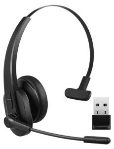 Bluetooth Trucker Headset with Noise-Canceling Microphone