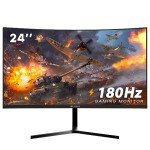 CRUA 24" 144Hz Curved Gaming Monitor FHD