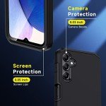 Galaxy A15 5G 3-in-1 Case with Protectors