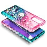 Glitter Liquid Waterfall Case for Galaxy A03S