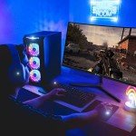 CRUA 24" 144Hz Curved Gaming Monitor FHD