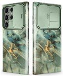GVIEWIN Slim Marble Case for Galaxy S23 Ultra